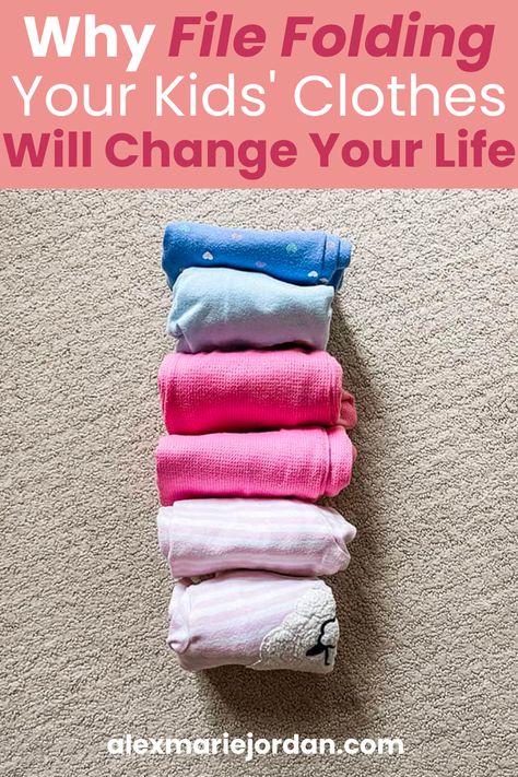 Kids Bedroom Organization, Clothes Folding, Fold Clothes, Kids Clothes Organization, Toddler Organization, Clothes Drawer, Daily Organization, Organisation Hacks, Kids Room Organization