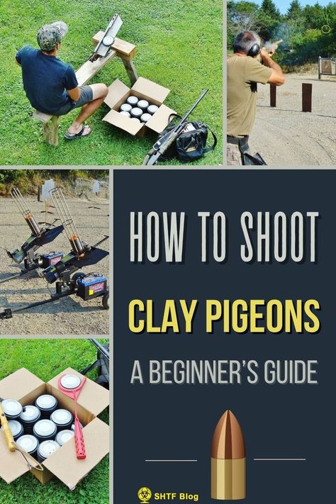 a guide on shooting clay pigeons Clay Pigeon Shooting, Clay Pigeon, Clay Shooting, Clay Pigeons, Sporting Clays, The Outset, Bad Habits, Outdoor Fun, Beginners Guide