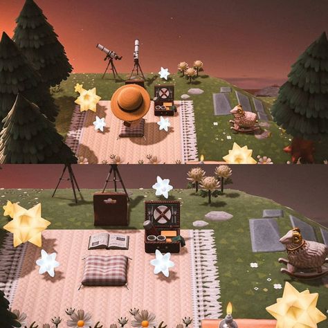 𝙰𝙲 𝙽𝚎𝚠 𝙷𝚘𝚛𝚒𝚣𝚘𝚗𝚜 ☁️💓🍯 on Instagram: “This is the cutest area for watching stars I've ever seen 🥺 Swipe for details and the Picnic Blanket Code! • ༻･:✧ :*:･- * • ٠·.*° credit:…” -