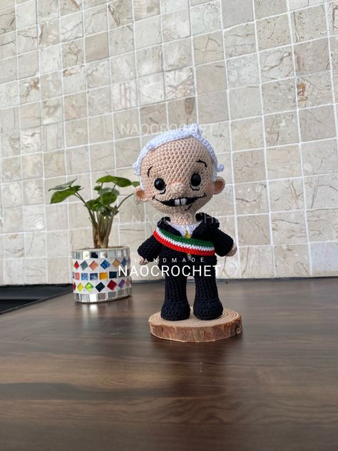 Mini AMLITO de 15 cm, edición especial, informes por mensaje directo #AMLITO #AMLO #PEJEGURUMI #AMLOGURUMI #MUÑECOAMLO #NAODEAMLO #NAOAMLO #AMLO #PRESIDENTEDEMÉXICO #NAOCROCHET #muñecopersonalizado #4T #AMLOVERS #MORENA #andresmanuellopezobrador #lopezobrador Funko Pop, Amigurumi, Crochet