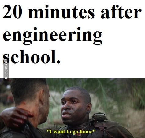 First day at engineering school - 9GAG Engineering Student Humor, Engineering School, Student Jokes, Programming Humor, Physics Humor, Engineering Memes, Studying Memes, Engineering Humor, Funny P