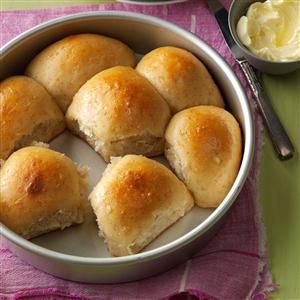 Oatmeal Dinner Rolls Recipe from Taste of Home -- shared by Patricia Staudt of Marble Rock, Iowa Oatmeal Dinner Rolls, Oatmeal Rolls, Oatmeal Dinner, Marble Rock, Homemade Rolls, Yeast Bread Recipes, Baked Rolls, Biscuit Rolls, Dinner Rolls Recipe