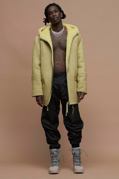 The Complete Set of Looks From Yeezy Season 3 Young Thug Fashion, Thug Fashion, Yeezy Collection, Yeezy Season 3, Yeezy Fashion, Black Dude, Yeezy Season, Young Thug, Black Men Fashion