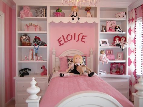 Life at the Plaza - love it! Eloise At The Plaza, Cinderella Fairy Godmother, Theme Beds, Bed Shelves, Disney Cinderella, Girl’s Room, Grunge Room, Girl Beds, Fairy Godmother