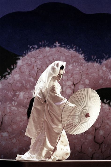 Cristina Gallardo-Domas as Cio-Cio San | Madama Butterfly |ROH / Bill Cooper, Madame Butterfly Opera, Madam Butterfly, Opera Costumes, Madama Butterfly, Paris Opera House, The Royal Opera House, Night At The Opera, Butterfly Costume, A Night At The Opera