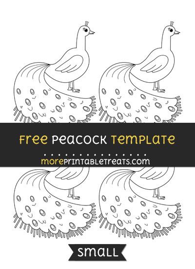 Free Peacock Template - Small Peacock Template Free Printable, Peacock Template, Peacock Crafts, Template Free Printable, Zoo Theme, Free Printable Templates, Computer Paper, Black And White Lines, Crafts To Make And Sell