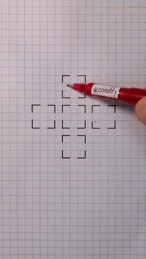 Christoph (@condsty) TikTok | Watch Christoph's Newest TikTok Videos 3d Art On Paper, How To Draw 3d, Draw 3d, Pattern Design Drawing, Graph Paper Designs, Illusion Drawings, Graph Paper Drawings, 3d Art Drawing, Geometric Pattern Art