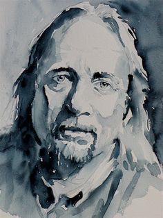 David Lobenberg, Portrait Studies, Watercolor People, Watercolor Art Face, Watercolor Portrait Painting, Tinta China, Painting Classes, Painting People, Cat Air