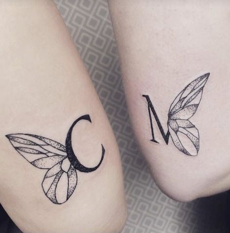 Tattoo Ideas Female For Sisters, Polar Opposite Sister Tattoos, Tattoo Idea For Sisters, Bestie Tattoos Unique Small, Sister Tattoos For 5 Sisters, Sister By Choice Tattoo, Meaningful Bestie Tattoos, Matching Tattoos For Sisters Unique, Twin Tattoo Ideas Sisters