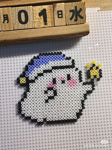 Hamma Beads Ideas, Perler Creations, Pearl Beads Pattern, Easy Perler Beads Ideas, 3d Perler Bead, Hello Kitty Crafts, Hama Beads Design, Perler Bead Templates, Perler Crafts