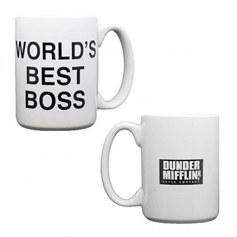 If You Still Can't Stop Quoting The Office, These Are the Stocking Stuffers For You Best Boss Mug, The Office Mugs, Boss Lady Mug, Coffee Mug Holder, Worlds Best Boss, Boss Coffee, Boss Mug, Diy Gifts For Dad, Office Birthday