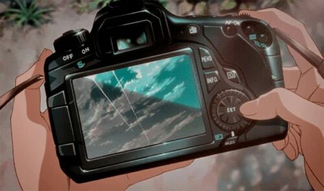 Anime Photographer, Notion Organization, Photograph Aesthetic, Long Widget, Instagram Code, Animated Love Images, Ghibli Art, 90s Anime, Anime Aesthetic