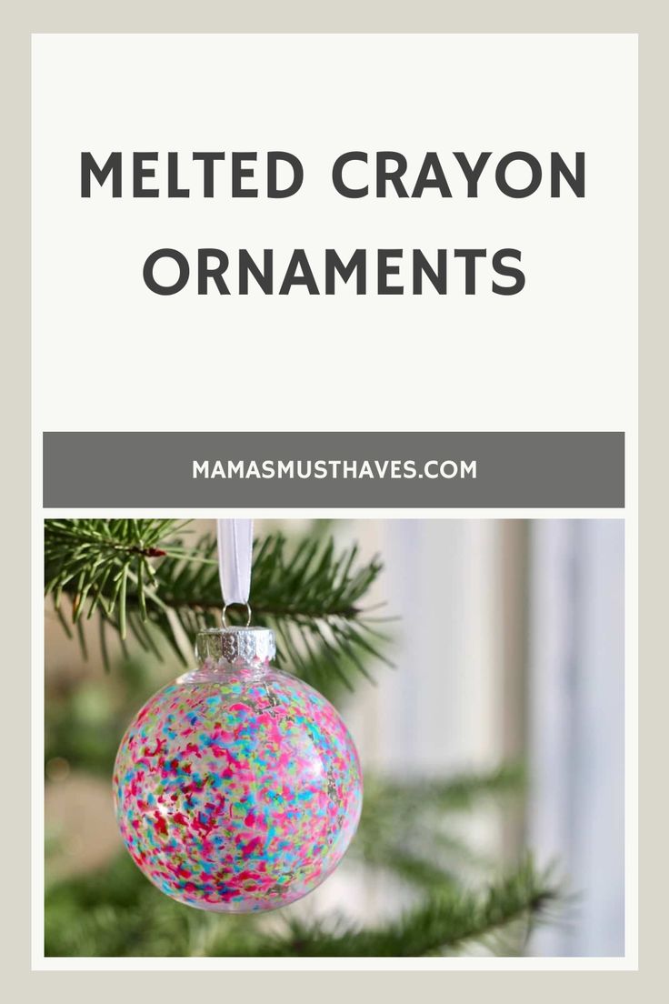 Melted crayon ornaments Diy Christmas Ornaments Melted Crayons, Crayon Shavings Ornament, Crayon Art Melted Christmas Ornaments, Crayon Blown Ornaments, Diy Ball Ornaments Kids, 4th Grade Christmas Ornament Craft, Second Grade Christmas Ornaments, Diy Crayon Ornaments, Crayon Art Melted Ornaments