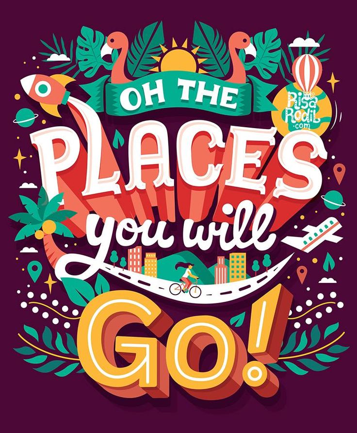 the phrase oh the places you will go