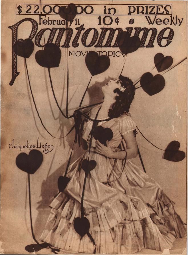 an advertisement for the pantomine show featuring two women dressed in victorian clothing and holding balloons