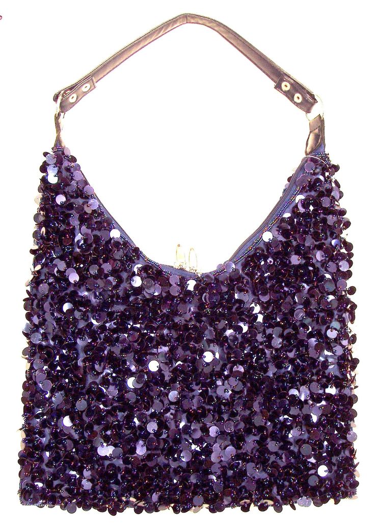 "Sequin Handbags are hand-made, high quality, original designs, and beautiful. They are unique for evenings and special events and their designs are inspired by contemporary fashion and vintage looks. Sequin handbags are a perfect balance of aesthetics and functionality. Size: 11\"x 12\" Large" Glamorous Summer Clutch Bag, Trendy Party Hobo Bag, Trendy Hobo Shoulder Bag For Party, Trendy Hobo Bag For Party, Glamorous Rectangular Summer Bags, Evening Hobo Tote Bag, Luxury Hobo Shoulder Bag For Party, Trendy Party Hobo Bag Tote, Elegant Pouch Hobo Bag For Parties