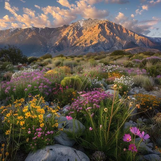 Mt San Jacinto Stunning Scenic Landscapes Rows Of Flowers, Scenery Aesthetic, Aesthetic Scenery, Scenic Nature, Landscape Images, San Jacinto, Nothing But Flowers, Pretty Landscapes, Beautiful Mountains