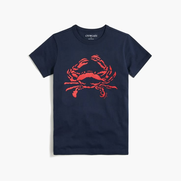 Graphic Tees Preppy, Camp Outfit Ideas, Clothes Ideas For School, Coastal Granddaughter Style, 2025 Fits, Hawaii Outfit, 2024 Fits, Crab Shirt, Ocean Shirt