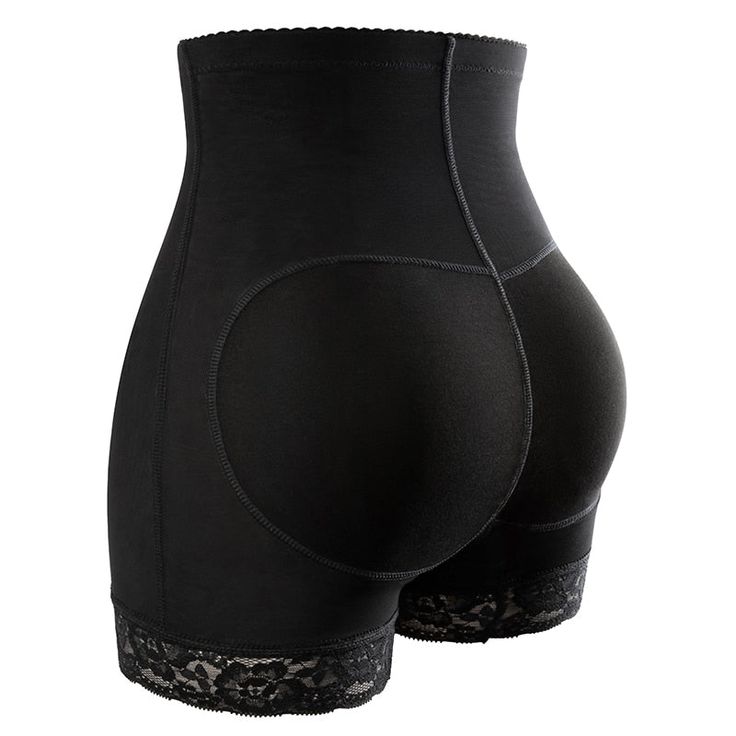 Fake Butt Seamless Hip Enhancer – Shapelust Womens Boxer, Form Fitting Tops, Smaller Hips, Padded Shorts, Waist Shapers, Waist Trainer Corset, Black High Waist, Body Shaper, Women's Shapewear