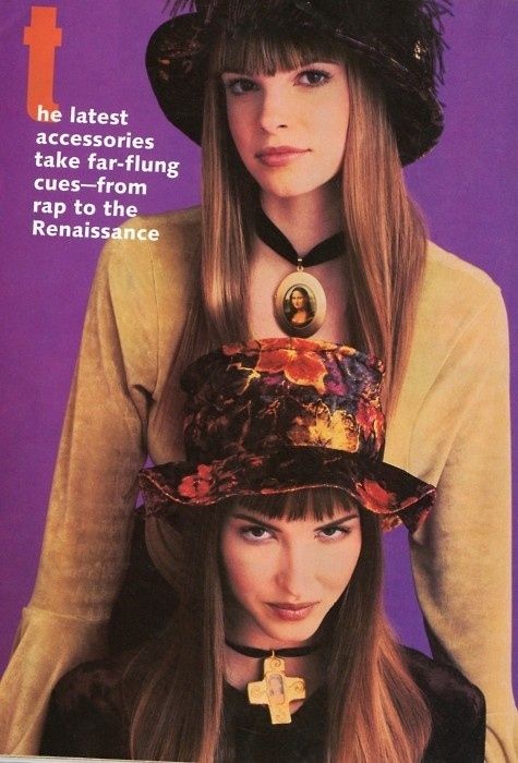 Because even though everything about this is so ugly... you're strangely attracted to it. School Disco, 1990s Fashion Trends, Fashion 90s Style, 90s Hats, 1990s Nostalgia, 90s Stuff, 80s Fashion Trends, Funky Hats, Fashion 90s