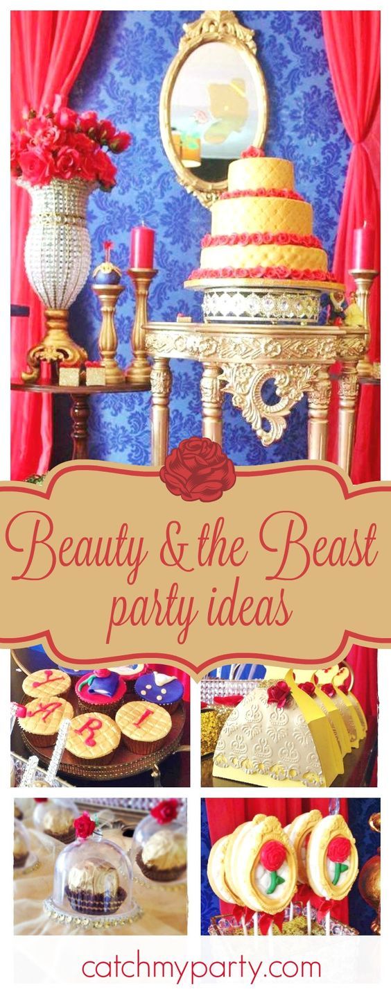 beauty and the beast party ideas