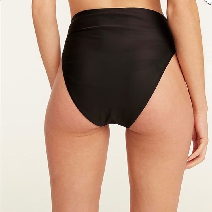 Nwt J.Crew High-Rise Bikini Bottom 2022 Bf178 Black Medium Tried To Purchase My Old Bikini In New Color, But The Bottoms Are Different, So It All Goes. Life Got In The Way Of A Return. From A Smoke-Free, Pet-Free, Allergen-Aware Home. Chic High Waist Swimwear For Beach Season, Black Swimwear Briefs For Sunbathing, High Waist Lined Swimwear For Beach, Fitted High Waist Swimwear, High Waist Lined Swimwear For Sunbathing, Black High Waist Swimwear For Poolside, Black High Waist Tankini For Pool, High Waist Black Swimwear For Beach Party, Black High Waist Swimwear For Beach Party