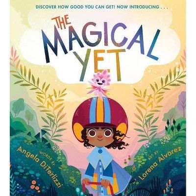 the book cover for the magic yet with an illustration of a girl in a helmet