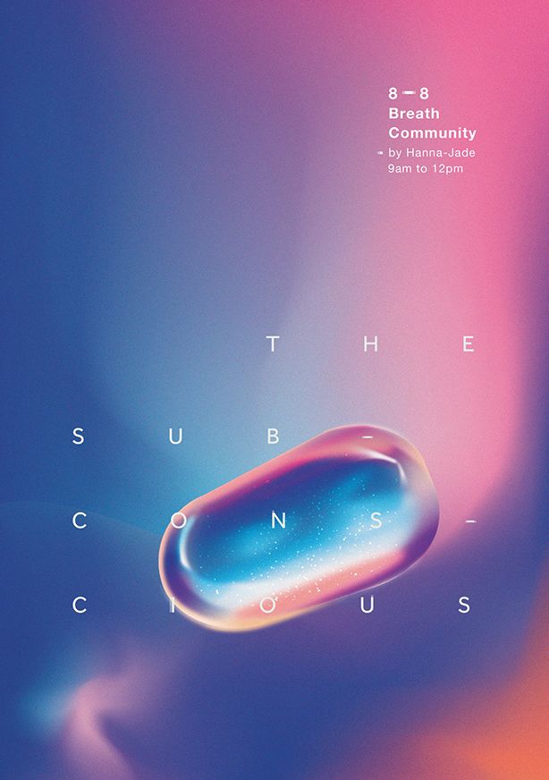 a poster with the words,'the substance counts'and an image of a droplet