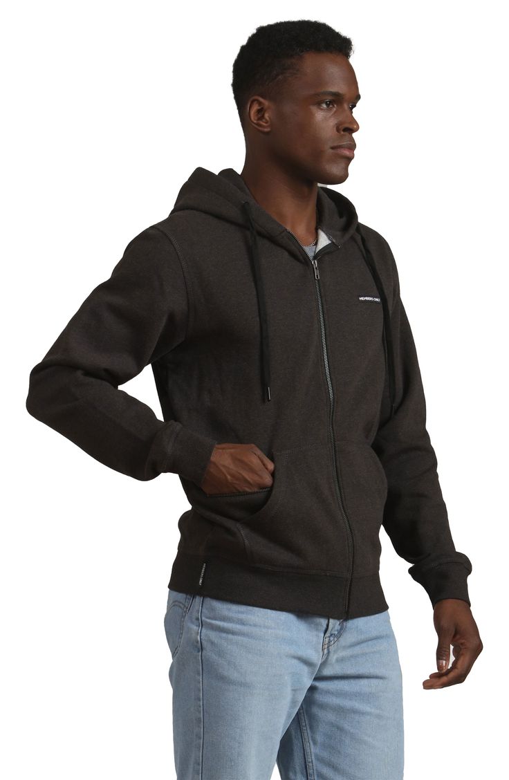 You will love everything about the Members Only Sweatshirts collection. Full Zip Hooded Sweatshirt for men is made of the perfect blend of cotton and polyester fabric and comes in handy on the cooler days of the year. The adjustable hood comes with full zipper closure. Soft Brushed Inside. Full Zip Closure. Jersey Lined Drawstring Hood with Branded Members Only Tips. Members Only Logo Patch. Imported Gray Cotton Top With Double-lined Hood, Heavyweight Cotton Sweatshirt With Adjustable Hood, Heavyweight Cotton Hoodie With Adjustable Hood, Casual Cotton Tops With Fleece Lining, Cotton Tops With Double-lined Hood, Heavyweight Cotton Hooded Sweatshirt, Heavyweight Cotton Hoodie Sweatshirt, Cotton Hoodie Sweatshirt With Fleece Lining, Gray Cotton Top With Adjustable Hood