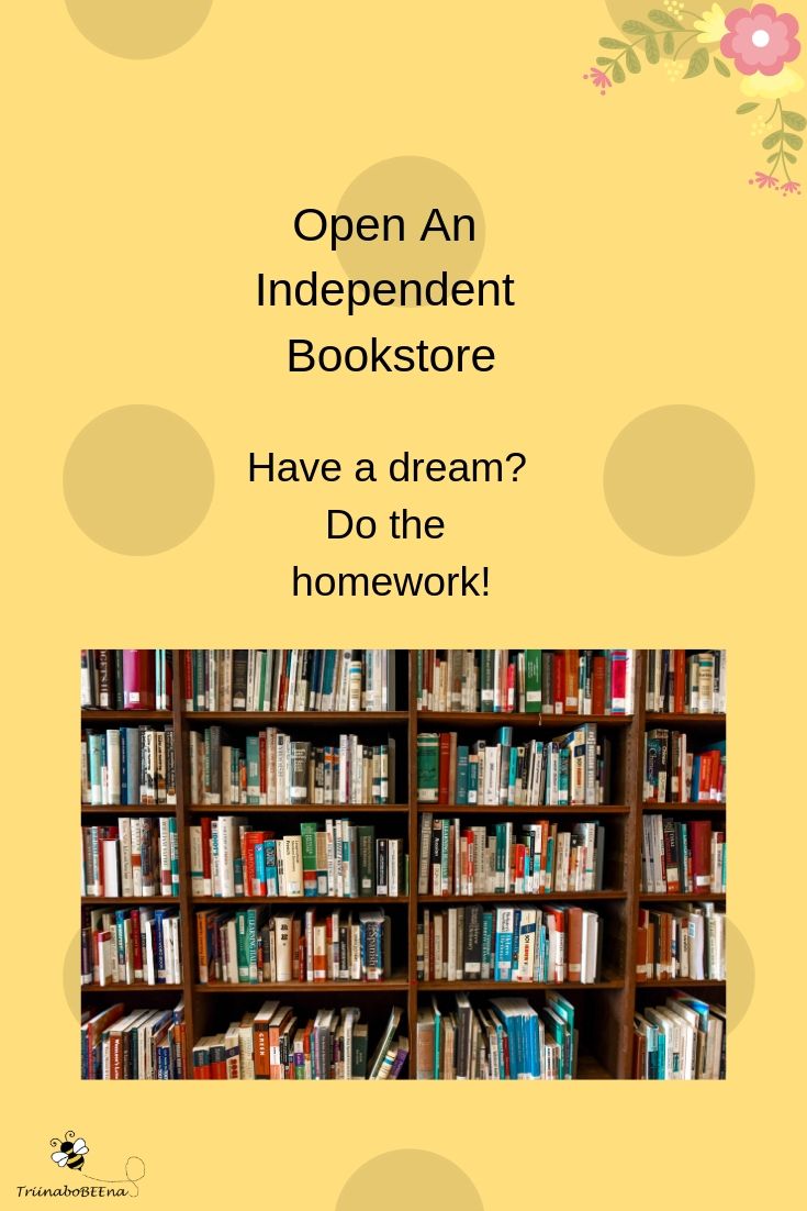 an open book store with bookshelves full of books and the words, have a dream? do the homework