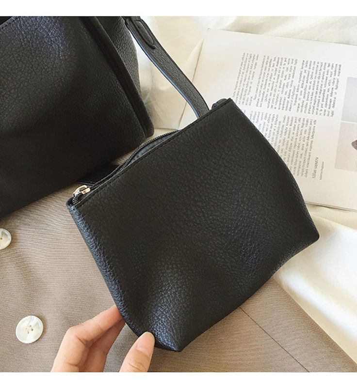 2021 New style Material: Ultra Soft PU Leather Size: 22cm bottom diameter x 20cm tall (8.6in x 7.8in) Designer Style ID: 8199 Ultra Soft Leather Bucket Bag with Shoulder Strap and Inner Pouch Everyday Box Bag With Zipper Pouch, Daily Use Box Bag With Zipper Pouch, Faux Leather Pouch Bag For Office, Black Bags With Zipper Pouch For Shopping, Faux Leather Pouch Shoulder Bag For Office, Bucket Pouch With Detachable Handle For Daily Use, Daily Use Bucket Pouch With Detachable Handle, Daily Use Pouch Bucket Bag With Zipper, Leather Bucket Bag