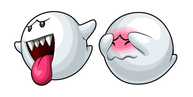 two cartoon heads with mouths open and one has its tongue out to bite the other