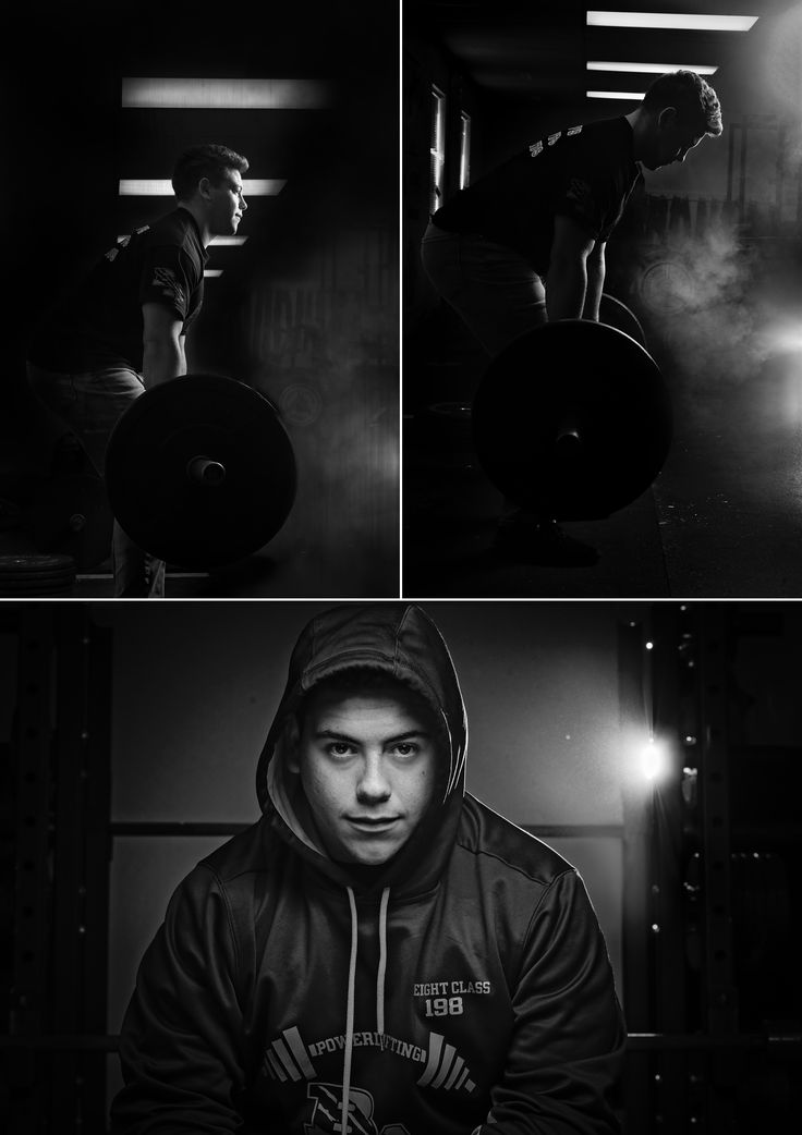 three different shots of a man in the dark