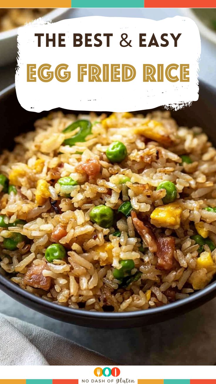 the best and easy egg fried rice recipe