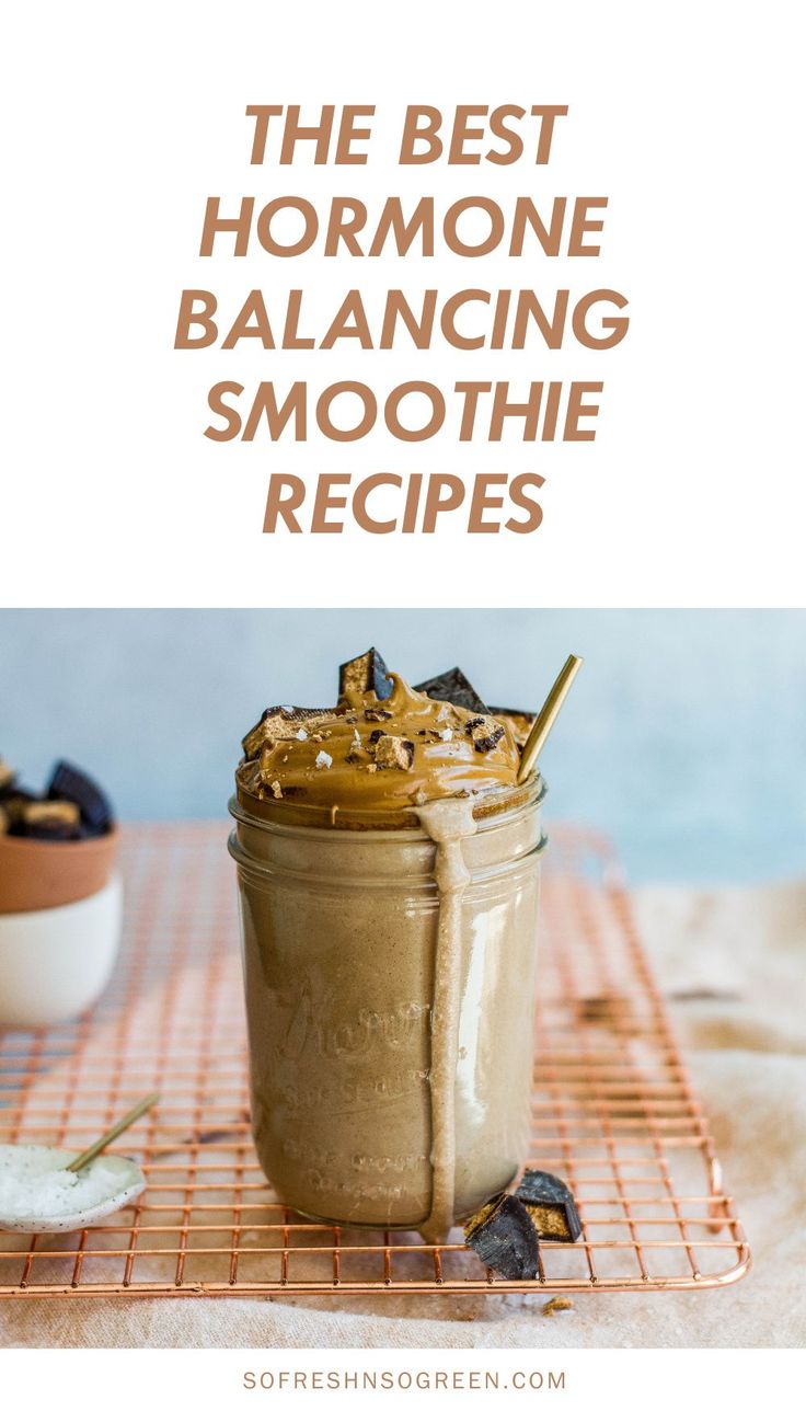 the best homemade banana smoothie recipe is in a mason jar on a wire rack