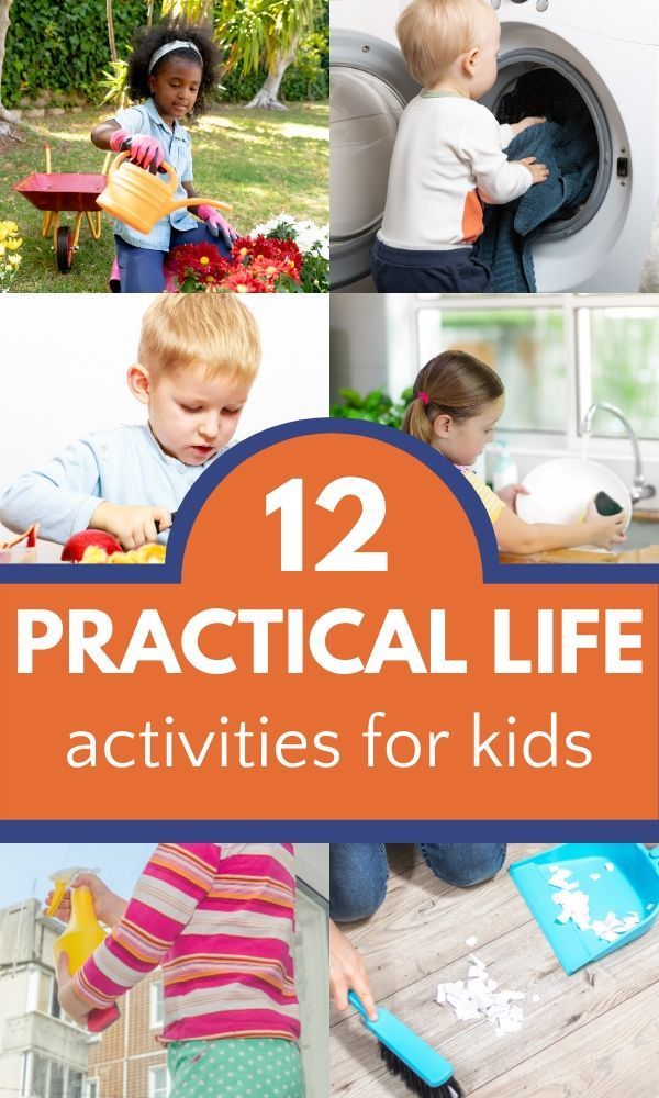 twelve practical life activities for kids