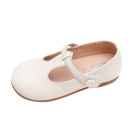 Baby Girl Children's Soft-soled Baotou Anti-collision Soft-soled Small Leather Shoes Princess Shoes Features: It is made of high quality materials,Soft hand feeling, no any harm to your baby. Lovely and Charming design available,Make your baby more lovely. If you are not sure which size or other problems,please contact us to make sure you choose correct size. It is normal for the shoes to smell bad when you receive them at first. You can put the shoes in a ventilated place to release the bad sme Closed Toe Summer Shoes, Toddler Princess Dress, Girls Leather Shoes, Shoes Princess, Toddler Sandals Girl, Toddler Girl Dress, Girl Sandals, Girls Dress Shoes