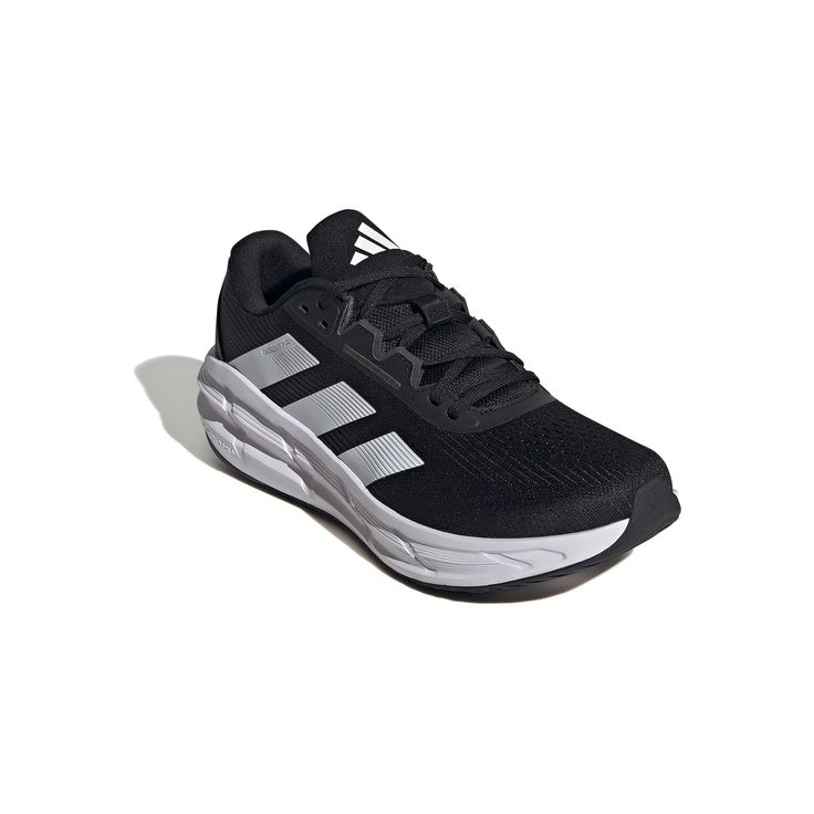 Update your wardrobe with these adidas Questar 3 men's running shoes. Click this FOOTWEAR GUIDE to find the perfect fit and more! TECHNOLOGIES & FEATURES Breathable mesh upper Bounce cushioning adds spring to your stride Lace-up closure for a secure fitDETAILS Textile, synthetic upper Textile lining Bounce 2.0 midsole Rubber outsole Padded footbed Round toe Lace-up closure Spot clean ImportedRESPONSIBLE Contains recycled materials 50% upper is recycled polyester Size: 11. Color: Black White Carb Adidas Low-top Running Shoes, Adidas Sporty Trail Running Shoes For Jogging, Adidas Running Shoes With Logo For Jogging, Adidas Sporty Running Shoes For Jogging, Sporty Adidas Running Shoes For Jogging, Adidas Running Shoes With Boost Midsole For Sports, Adidas Logo Functional Running Shoes For Sports, Adidas Synthetic Sportswear Running Shoes, Adidas Sneakers For Marathon