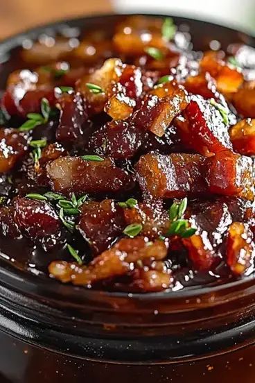 a close up of food in a bowl on a table