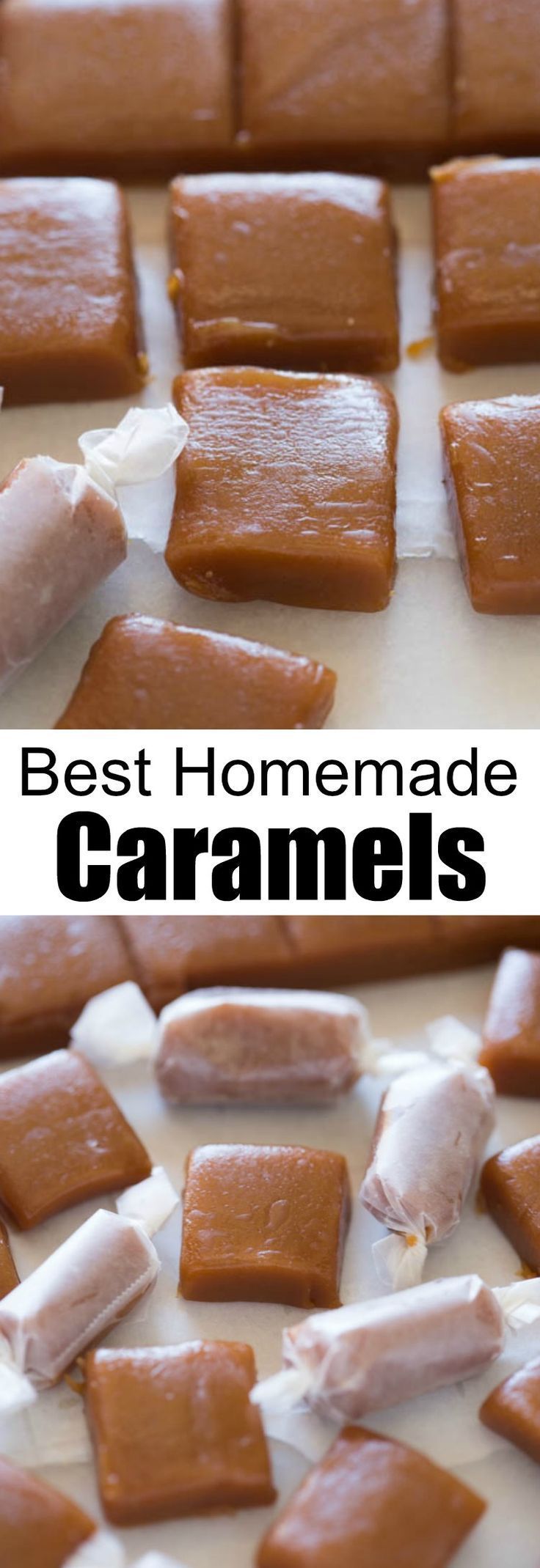 the best homemade caramels recipe is made with only 3 ingredients and it's so easy to make