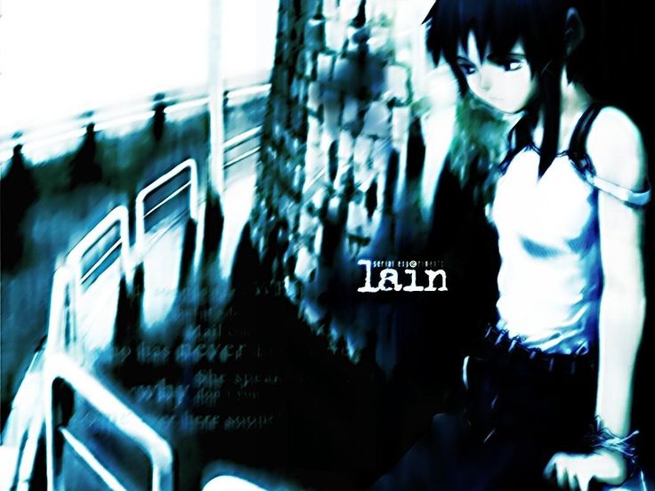 Lain Wallpaper, Serial Experiments Lain, Art Folder, Gothic Anime, Computer Wallpaper, Wallpaper Pc, Present Day, الرسومات اللطيفة, Album Art