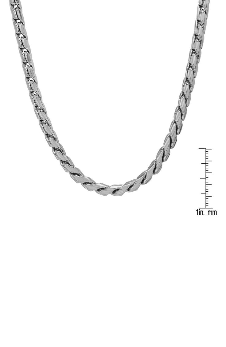 Fancy links are created from smooth stainless steel that is treated with an oxidized finish. Stainless steel Imported Gunmetal Chain Link Jewelry, Modern Gunmetal Chain Link Jewelry, Round Gunmetal Stainless Steel Jewelry, Modern Gunmetal Link Jewelry, Modern Wheat Chain Jewelry As A Gift, Formal Gunmetal Metal Jewelry, Gunmetal Link Metal Jewelry, Gunmetal Stainless Steel Jewelry With Chain, Elegant Gunmetal Link Jewelry