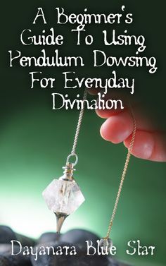 A Beginner's Guide to Using Pendulum Magic for Everyday Divination Pendulum Magic, Pendulum Divination, Pendulum Board, Pendulum Dowsing, Eclectic Witch, Psychic Development, Wiccan Spells, Magic Spells, Back To Nature