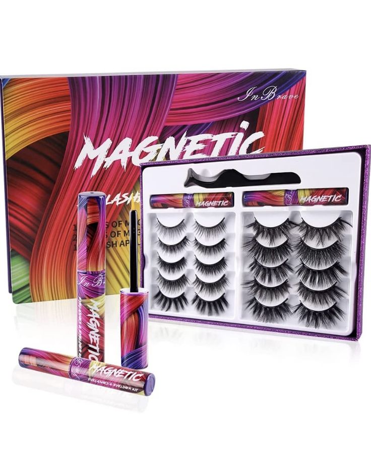 Magnetic lashes Eyelashes Natural Look, Eyeliner Application, Eyelash Kit, Faux Lashes, Eyelashes Natural, Eyelash Sets, Makeup Wipes, Magnetic Lashes, Magnetic Eyelashes