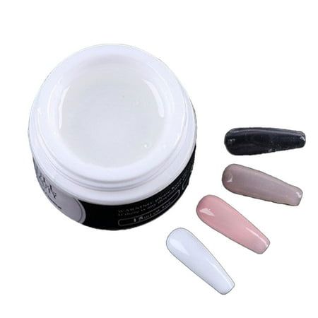 Due to differences in monitors, product colors may vary slightly. Please consider this before placing your order. Thank you! Poly Nail Extension Gel 4 Colors Clear White Nail Gel Nail Strengthener 3D Molding Gel With Nail Gel Brush Pen Nail French Manicure15ml Features: [4 COLORS GEL NAIL KIT FOR YOU] This gel nail polish kit consists of 4 colors of 15 ml popular options to make natural or Japanese style customized . [EASY TO APPLY] with any light (NOT INCLUDED), this crystally clear nail gel po Nail French Manicure, White Nail Gel, Nail Design Kit, Nail French, Nail Coat, Acrylic Nail Brush, Light Nails, Clear Nail, Acrylic Nail Kit