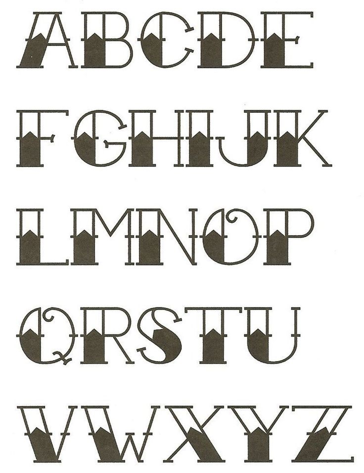 the upper and lower case of an old fashioned font, with letters in black ink