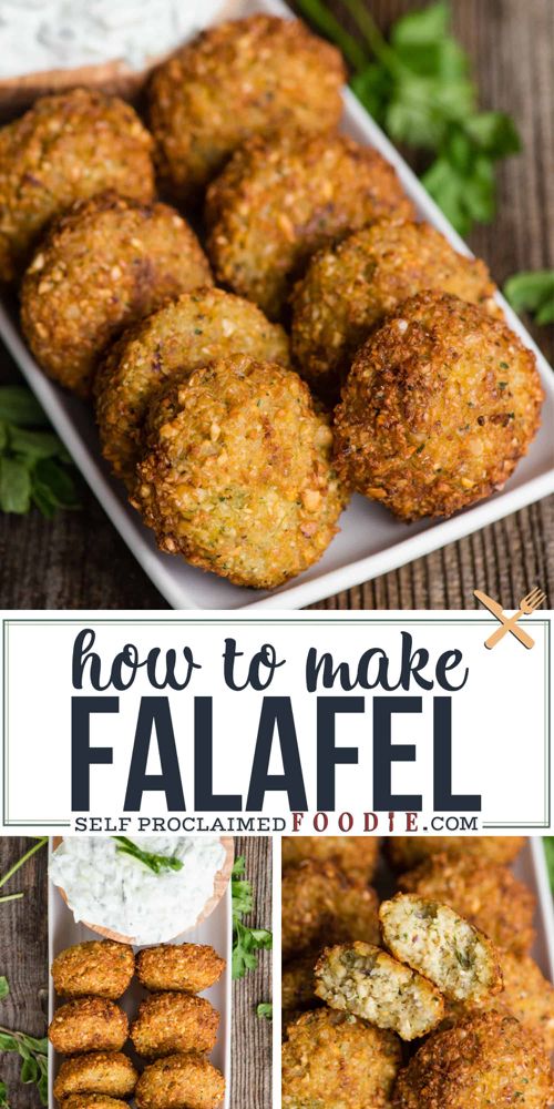 how to make falafel with step by step instructions