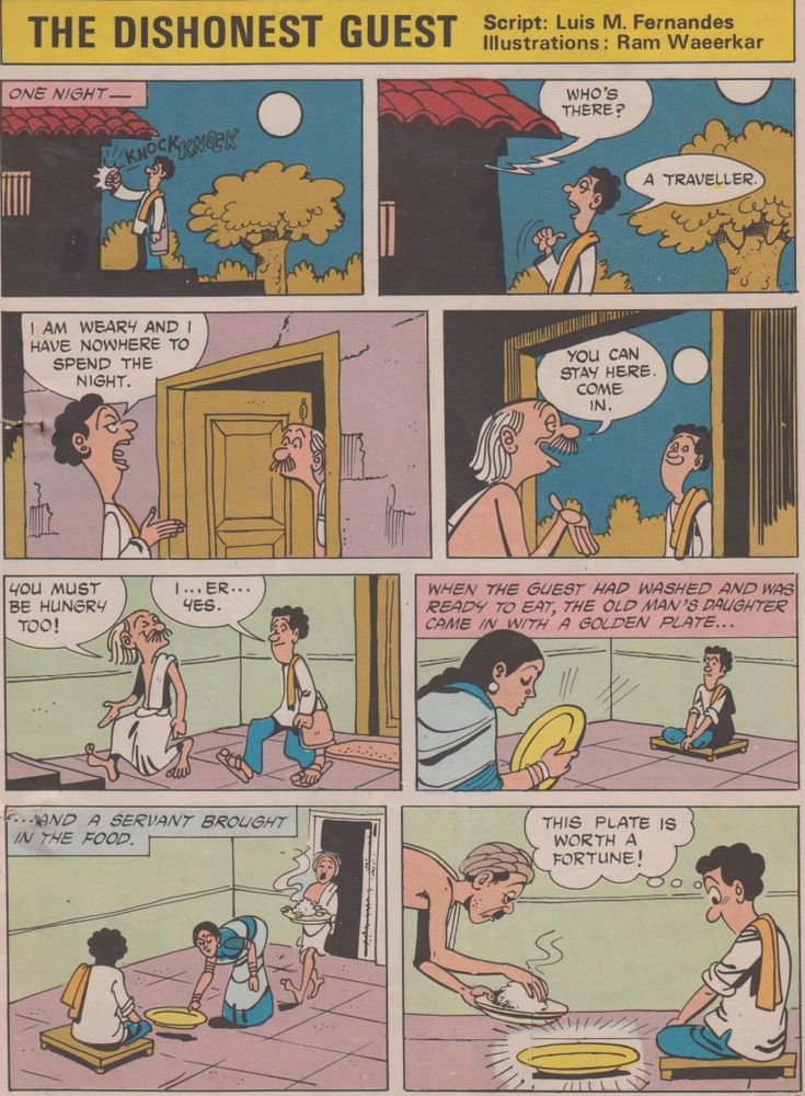 an old comic strip with people talking to each other and one person sitting on the floor