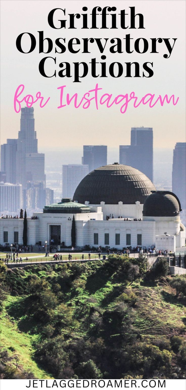 Scenic view of Griffith Observatory with a beautiful sunset backdrop, ideal for Griffith Observatory Instagram captions and aesthetic Griffith Observatory photos, capturing iconic moments in Los Angeles. Los Angeles Travel Guide, Funny Travel Quotes, Solo Travel Quotes, Travel Captions, Perfect Captions, Griffith Observatory, Los Angeles Travel, Travel Quotes Adventure, California Vacation