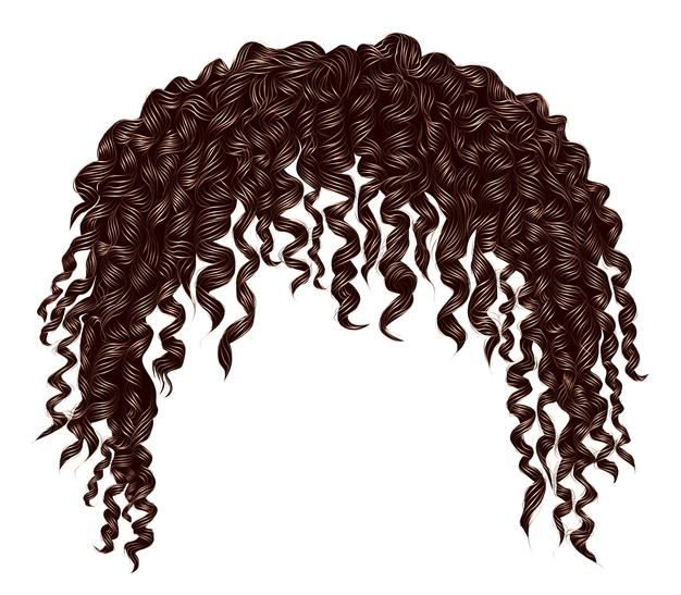 Trendy curly disheveled african brown ha... | Premium Vector #Freepik #vector #hair #black #3d #afro Afro Hair Vector, Men Afro, Afro Curls, Hair Illustration, Fashion Vector, Hair Sketch, Boys With Curly Hair, Curl Pattern, Black Curly Hair